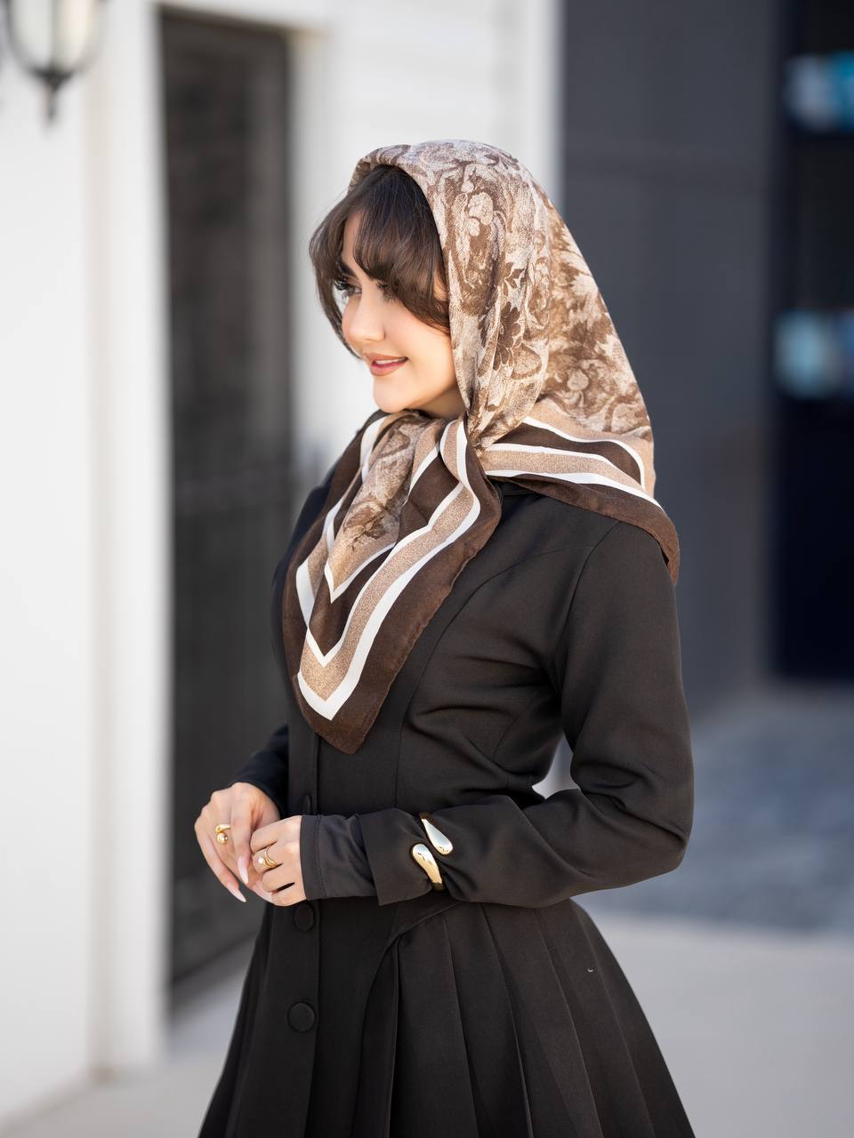 روسری  چاپ خیس 0110